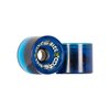Cloud Ride! Wheels Cruiser 69mm 78A Longboard Wheels, Clear Midnight Blue