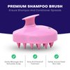Spornette Scalp Massager Shampoo Brush Pink