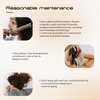 MioYio I Tip Hair Extensions Human Hair 30G/Pack Virgin Hair Itip Human Hair Extensions Dark Blonde to Highlighted Blonde Pre Bonded I Tip Real Hair Extensions Long Straight #18/613 14Inch