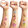 Woodland Fairy Tattoos Birthday Party Supplies Decorations Party Favors 96PCS Tattoos Stickers Cute Kids for Girls Boys Gifts Classroom School Prizes Themed Christmas