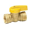 Homewerks VGV1LHB3B Premium Gas Ball Valve x Female Thread, 0.5-Inch, Brass