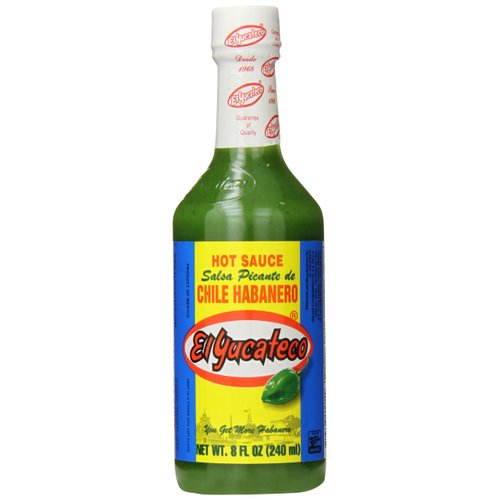 El Yucateco Green Habanero Sauce, 8 oz.