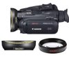 58MM HIGH Speed AF HD Wide Angle Lens + Macro for Canon Vixia HF G70 UHD 4K Camcorder