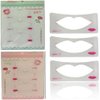 Sluswallow 3 Pcs Lip Liner Stencils Lip Painting Template Women Lip Make Up Mold Card Beginner Cosmetic Aid Tools, Lip Liners