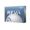 Callaway REVA Golf Balls (one dozen) (2023 Version, White)