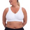 ENELL Women's Lite Full Coverage Sports Bra (101),2,White