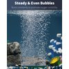 Pawfly Aquarium Air Stone Bar Bubbler 4 Inch, Fish Tank Bubbler Stone with Plastic Base Square Oxygen Diffuser for Nano Air Pump Small Bucket and Fish Tank, 4 Pack