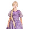 WAVELNM Kids Blonde Wigs Child Golden Blonde Long Braided Wigs Girls Costume Cosplay Wig Synthetic Wigs with Wig Cap