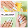 AIMEILI Soak Off Spring Summer Gel Polish Easter Pastel Pink Yellow Blue Purple Gel Nail Polish Easter Decorations Nail Art Color Set Of 12pcs X 8ml - Kit Set 9