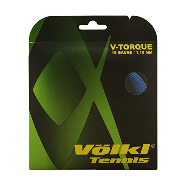 VOLKL V-Torque | Tennis Racquet String | Spin & Feel | Co-Polymer String (Neon Green, One Size, Set)