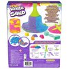 Kinetic Sand, Squish N’ Create Playset, 13.5oz Play Sand (Blue, Yellow & Pink), 5 Tools, Stocking Stuffers & Christmas Gifts for Kids Ages 3+