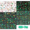 Temporary Tattoos For Kids, 400+ Mixed Styles Kids Tattoos Stickers Set,Mermaid/Dinosaur/Space For Boys And Girls, Glow Party Supplies Goody Bag Stuffers