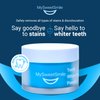MySweetSmile Teeth Whitening Powder - Dentist-Approved & Enamel-Safe | 6 Month Supply | Tea, Coffee, Wine & Smoking Stain Remover | Non-Sensitive Formula | Peroxide Free | Cool Mint Flavour