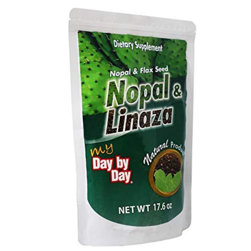 MI FIBRA DIARIA, My Day by Day, Nopal and Flax Seed, Natural Fiber, 17.6 Oz, Bag