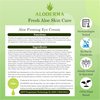 Aloderma Aloe Firming Eye Cream Made with 70% Organic Aloe Vera - Natural Daily Hydrating Eye Cream with Jojoba, Hyaluronic Acid, & Organic Aloe - Reduce Signs of Aging, Fine Lines & Wrinkles, 25g