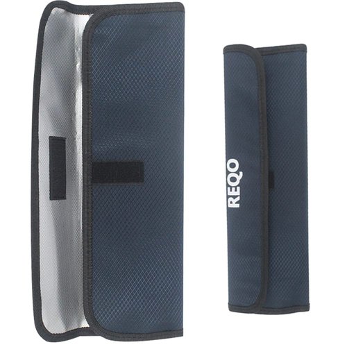 REQO Flat Iron Travel Case Heat Resistant,Curling Iron Pouch Bag Hair Straightener Organizer Durable Lightweight Cover Sleeve (2 Pack)