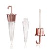 COSIDEA EMPTY 20pcs Umbrella shaped lip gloss tube 5ml, Cute lipgloss tubes containers with wand cosmetic packing container