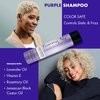 Sunny Isle Color Enhancing Purple Shampoo 10.1oz | Neutralizes Brassy Yellow Tones For Blonde Silver Gray Highlighted Hair