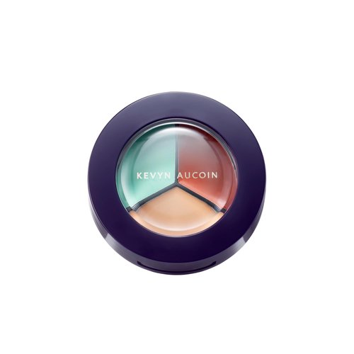 Kevyn Aucoin Face Forward Color Corrector: Trio of ultra-creamy correctors instantly neutralize blemishes like acne, under-eye circles, and uneven pigmentation. Highly pigmented, effortless coverage.