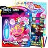 Trolls Paint with Water Super Set for Girls Kids Bundle ~ Deluxe Mess-Free Book with Water Surprise Brush, Mini Coloring Book, Stickers, Door Hanger (Trolls Party Supplies)
