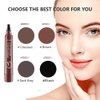 Liquid Eyebrow Pen - Upgrade Eyebrow Pencil TattooPen, Eyebrow Makeu, Long Lasting, Waterproof and Smudge-proof (Reddish brown#3)