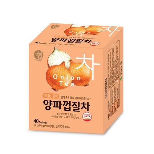Onion Skin Tea, 24g x 40 Tea Bags (1 Pack)