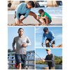 Roadbox Mens UPF 50+ UV Sun Protection Shirts Outdoor Long Sleeve SPF Diving Rash Guard for Fishing Hiking Swimming Grey