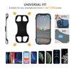 Universal Protector Phone Leash and Silicone holder,Fit Outdoo/Hiking/Climbing/Fishing/KayakTether, Mobile Phone Tether (Black)