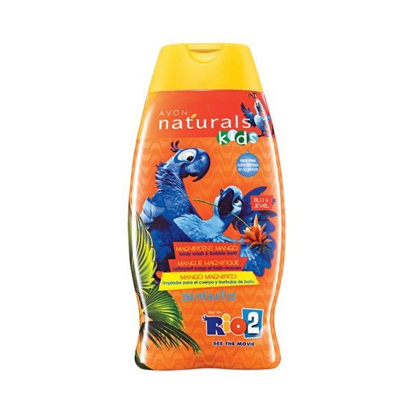 Avon Rio 2"Naturals Kid" Body Wash & Bubble Bath