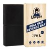 2 Pcs Gray Hair Reverse Bar to Restore Hair Color, Shampoo and Conditioner 2 in 1 Soap for Stronger & Smoother Hair, Men & Women Black Soap Reduces and Cover Grey Hair, For Hair Thickening and Darking