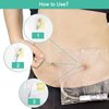 Waterproof Ostomy Protector G Tube Shower Cover Transfer Set 60pcs Peritoneal Dialysis Accessories Disposable Colostomy Bag for Pd Port Catheter Supplies