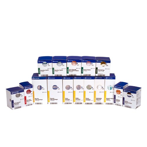 First Aid Only 700002 SmartCompliance General First Aid Kit Refill Medications, 237 Pieces