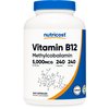 Nutricost Vitamin B12 (Methylcobalamin) 5000mcg, 240 Capsules - Vegetarian Caps, Non-GMO, Gluten Free B12 Supplement