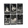 Vieux Monde Express Midnight Rider Tarot Deck and Guide Booklet, Made in USA, Full Deck, 78 Cards, for Divination and Psychic Readings