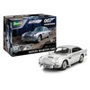 Revell 14554 Aston Martin DB5 James Bond 007 Goldfinger 1:24 Scale 122-Piece Skill Level 2 Model Car Building Kit, Silver