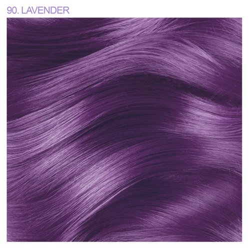 Adore Semi Permanent Hair Color - Vegan and Cruelty-Free Purple Hair Dye - 4 Fl Oz - 090 Lavender (Pack of 2)