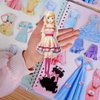 Daniel Axel Magnetic Dress Up Paper Doll,Magnet Princess Dress Up Dolls for Girls Ages 4-7 Kids,Travel Activities Road Trip Car Ride Interactive Learning Created Imagine Set Birthday Gift