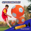 Kickerball Swerve and Curve Size 4 Soccer Ball, Soccer Training Ball with Special Panels to Play Like A Pro, Outdoor and Indoor Soccer Ball, Fun Soccer Ball for Kids and Adults