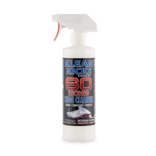 Absolutely Clean Amazing Klean Kicks 60 Second Shoe Cleaner - Fast & Easy - Sneakers, Shoes, Boots, Hats & More - USA