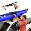 Mind and Action 16 Ft Sturdy Tie Down Strap Lashing Strap with Rubber Padded Cam Lock Buckle,for Car Roof Rack,Kayak Canoe SUP Surfboard Tie Down,Boat Trailer Tow Strap(4 Pack)