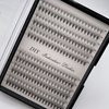 IECILI Individual Lashes/Lash Clusters 240pcs 9-14mm Cluster Eyelash Extensions /12 Roots/C Curl /0.07mm Cluster Lashes/Faux Mink Lash Extensions (C Curl, 10D&20D Cluster Lashes)