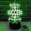 Failure Is Success In Progress Desk Lamp Cute Motivational Sign - VWAQ BACR32
