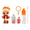 Yummiland Lip Gloss Doll - Amber Cinnamon, with DIY Lip Gloss Kit, Ages 4+