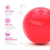 H.G.T Workout Ball - Pilates Ball - Barre Ball - Punching Ball - Mini Exercise Ball - Gym Ball - 12 Inch Exercise Ball - Home Gym Bundle with Ball Exercise - Yoga Exercise Ball Flex Ball - Red