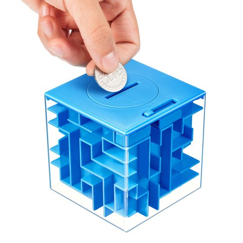Patelai 4 Pack Money Maze Puzzle Boxes for Cash Gift, Fun Ways to Give Money as a Gift, Money Maze Puzzle Gift Boxes for Cash Money Gift for Adults, Birthday, Valentine's