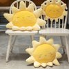OUKEYI Soft Sun Cushion Pillow,Sun Plush Pillow Stuffed Toy Throw Pillow for Home Deco Gift Kids Pillow Stuffed Animal Toy,Sun Shape Chair Cushion Sofa Cushion Pillow Car Pillow22.8in/58cm