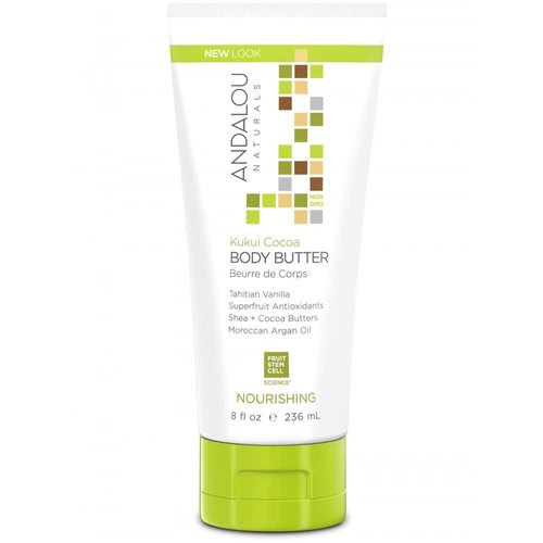 Andalou Naturals Body Butter Kukui Cocoa - 8 fl oz