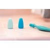 RAD Facial Roller - 2-in-1 Jade Roller & Gua Sha Tool, Silicone Handle, Skin Care, Rolling & Scraping Massage Therapy