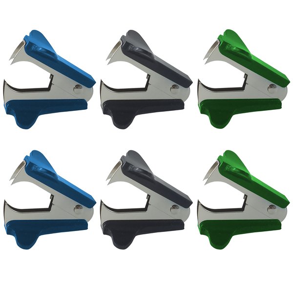 Clipco Staple Remover (6-Pack) (Assorted Colors 3)