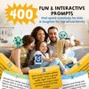 400 Interactive Conversation Cards for Kids Ages 6-11 - Card Games for Kids & Parents - Deepen Connections with Unique Prompts - Fun Game Night, Classroom & Road Trip Activities for Kids